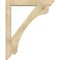 Ekena Millwork Legacy Slat Rough Sawn Bracket w/ Offset Brace, Douglas Fir, 6"W x 36"D x 44"H BKT0604X36X44LEC06RDF - alternate 2